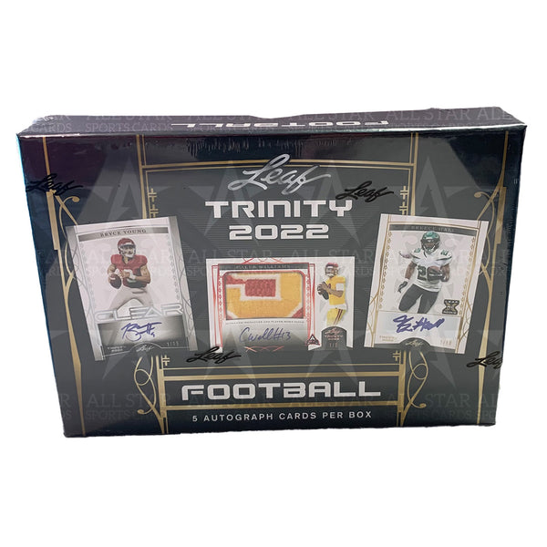 2022 Leaf Trinity Football Hobby Box