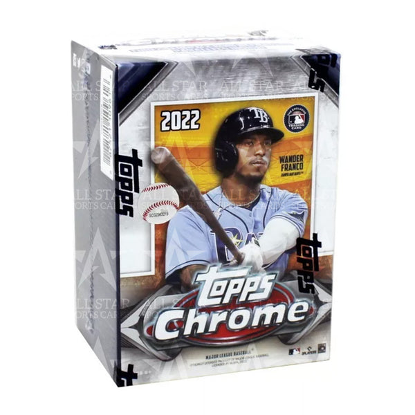 2022 Topps Chrome Baseball Blaster Box