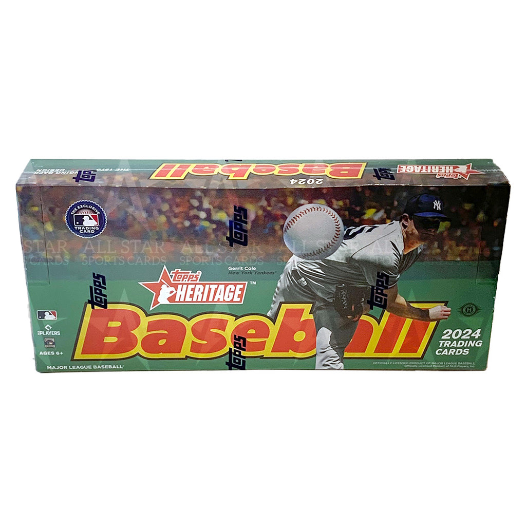 2024 Topps Heritage Baseball Hobby Box All Star Case Breaks