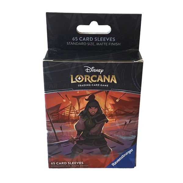 Disney Lorcana Mulan Card Sleeves