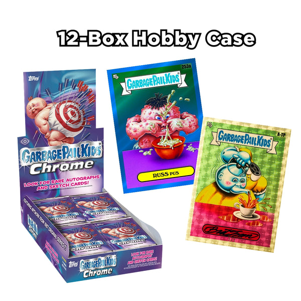 2024 Topps Garbage Pail Kids Chrome Hobby 12 Box Case