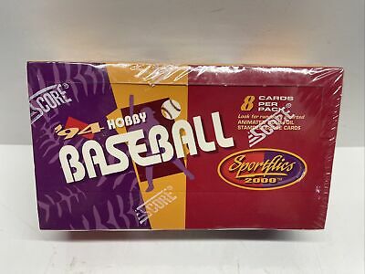 1994 Score Sportflics Baseball Hobby Box