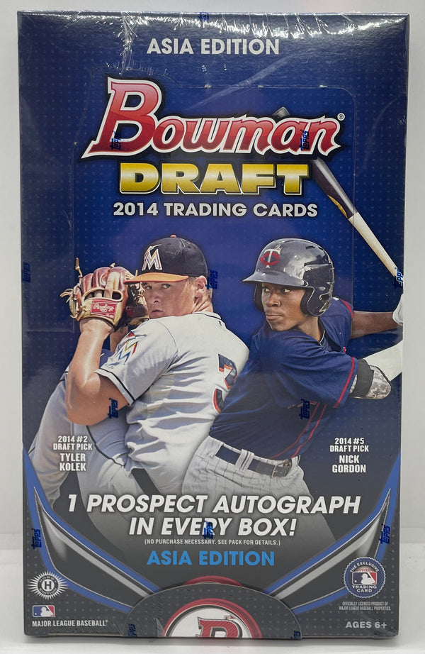 2014 Bowman Draft Asia Edition Baseball Hobby Box