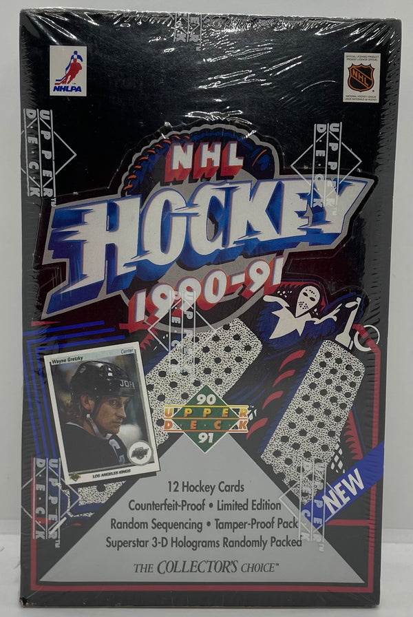 1990-91 Upper Deck Hockey Hobby Box